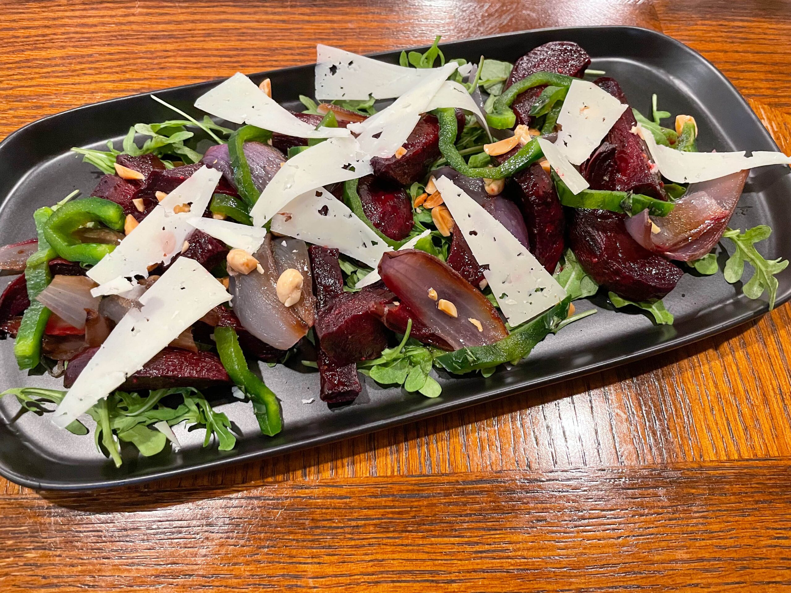 Roasted Beet & Poblano Salad