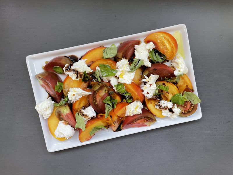 Peach Caprese Salad