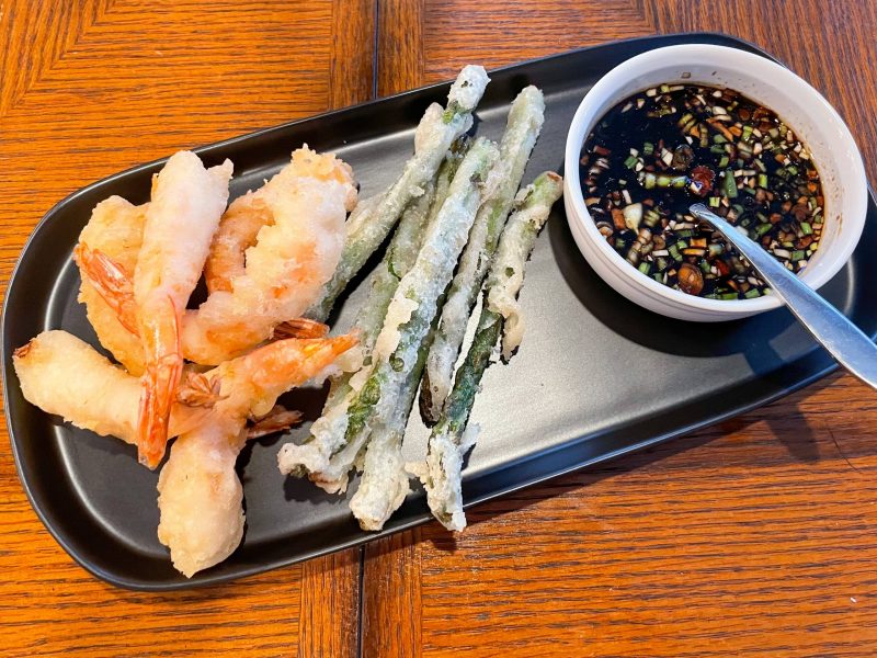 Shrimp and Asparagus Tempura